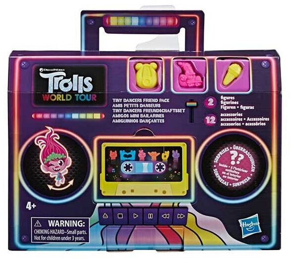 Hasbro Trolls Tiny Dancers Friends