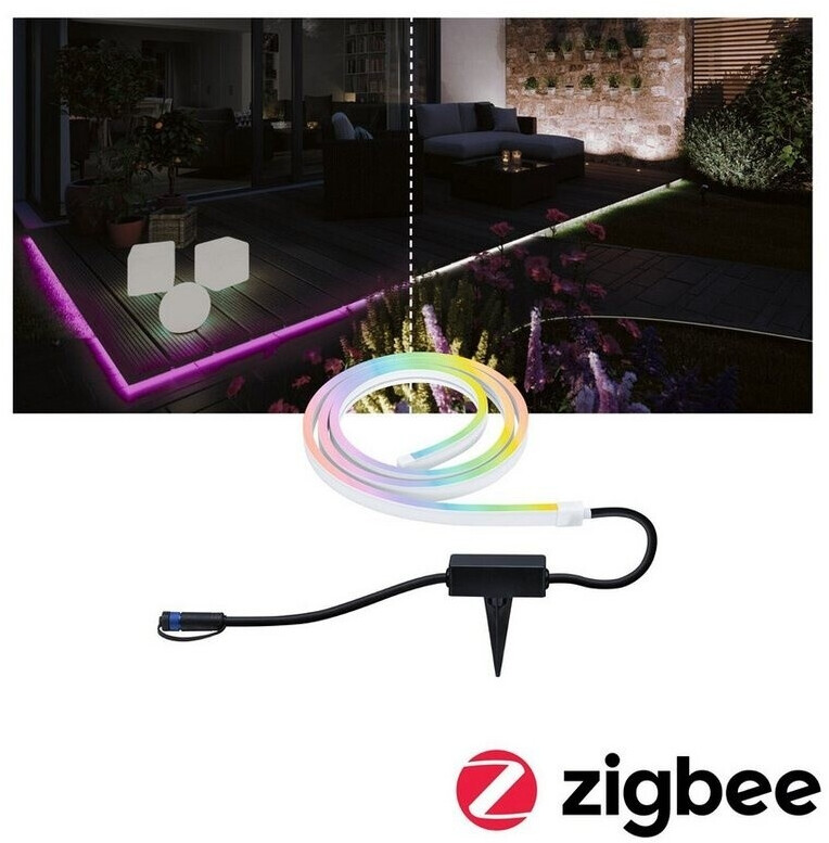 Paulmann Smooth Plug & Shine ZigBee RGBW/TW 11W 2m White (94560)