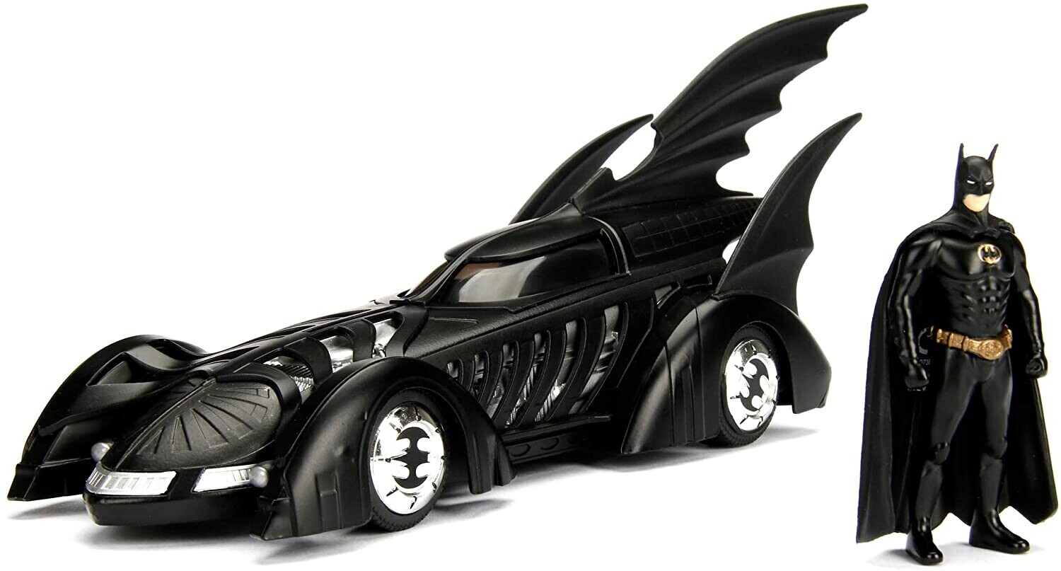 Jada Batman Forever 1995 Batmobile & Batman 1:24 au meilleur prix sur