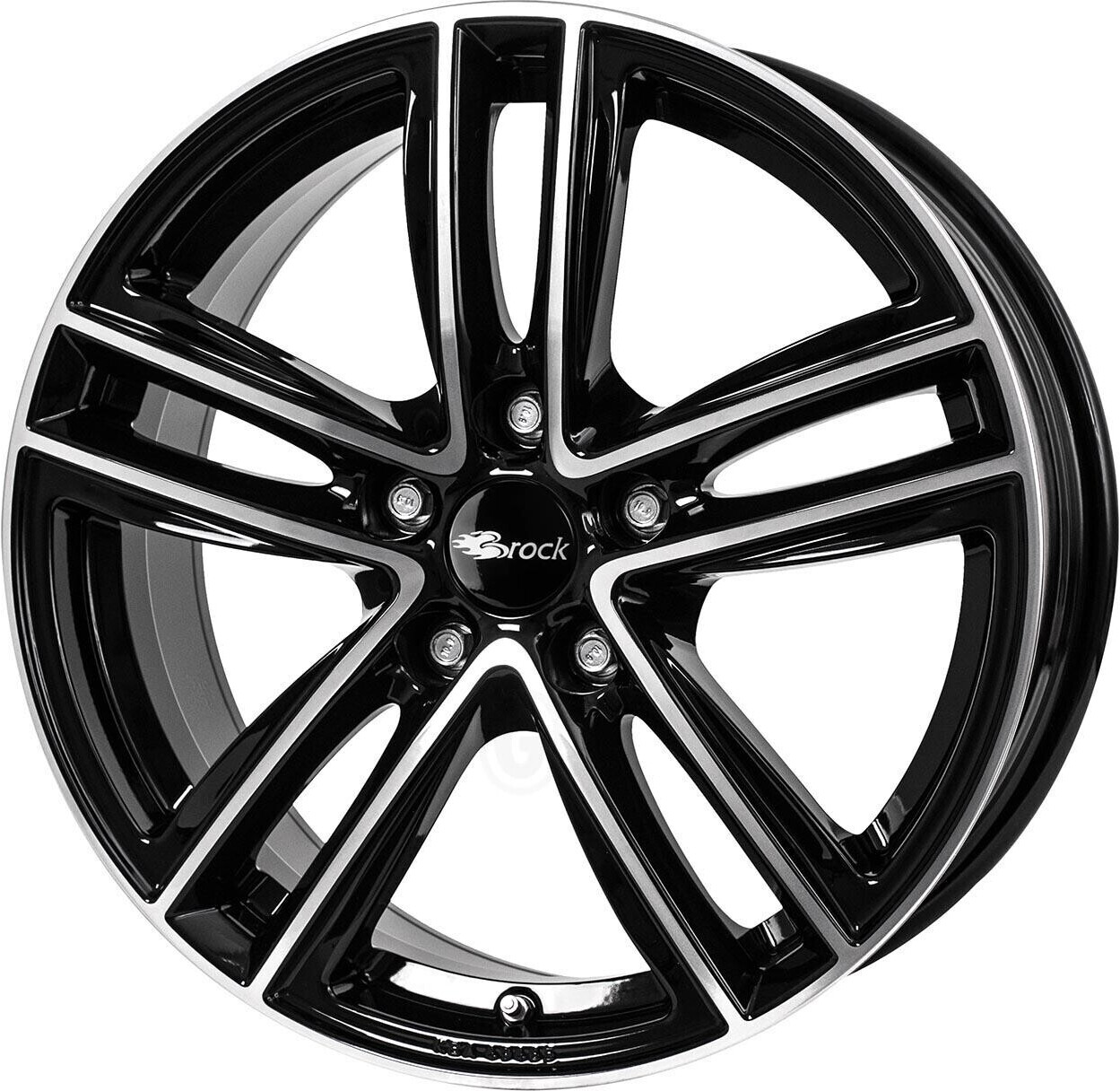 RC Design RC27 (8x18) black front polished