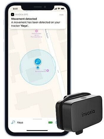 Tracker GPS INVOXIA - Appareil de suivi GPS noir de 30g avec abonnement  inclus de 3 ans - Cdiscount Auto