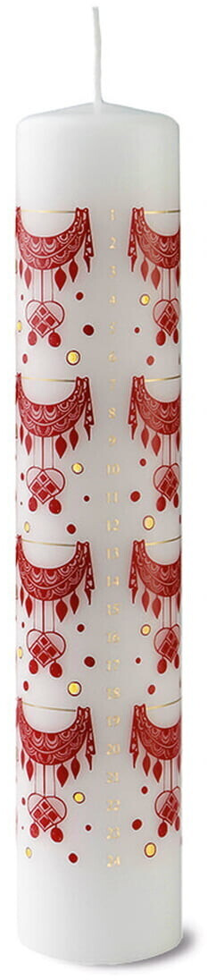 Bjørn Wiinblad Guirlande Ø5x25cm white/red