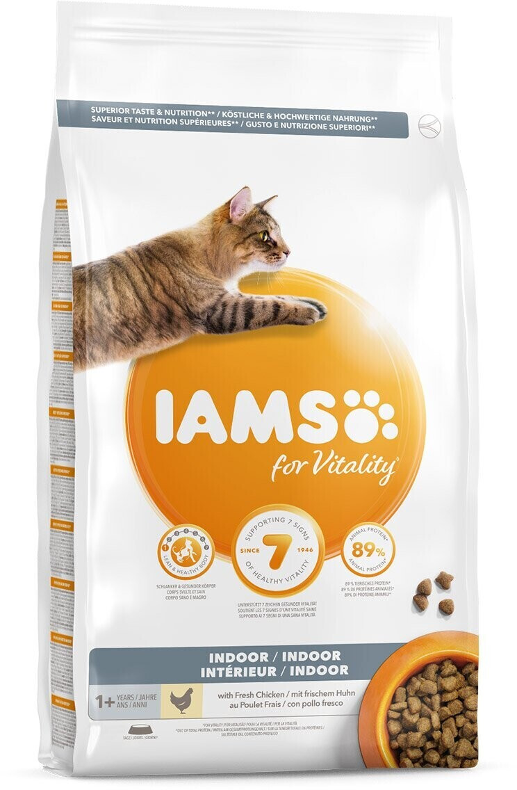 IAMS for Vitality Adult Cat Indoor Chicken 3kg