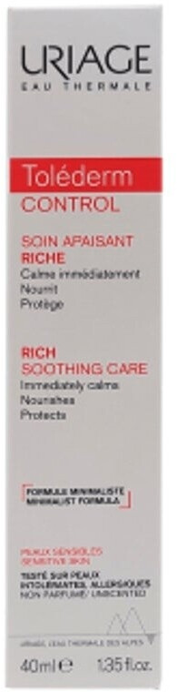 Uriage Toléderm Rich Soothing Care Cream (40 ml)