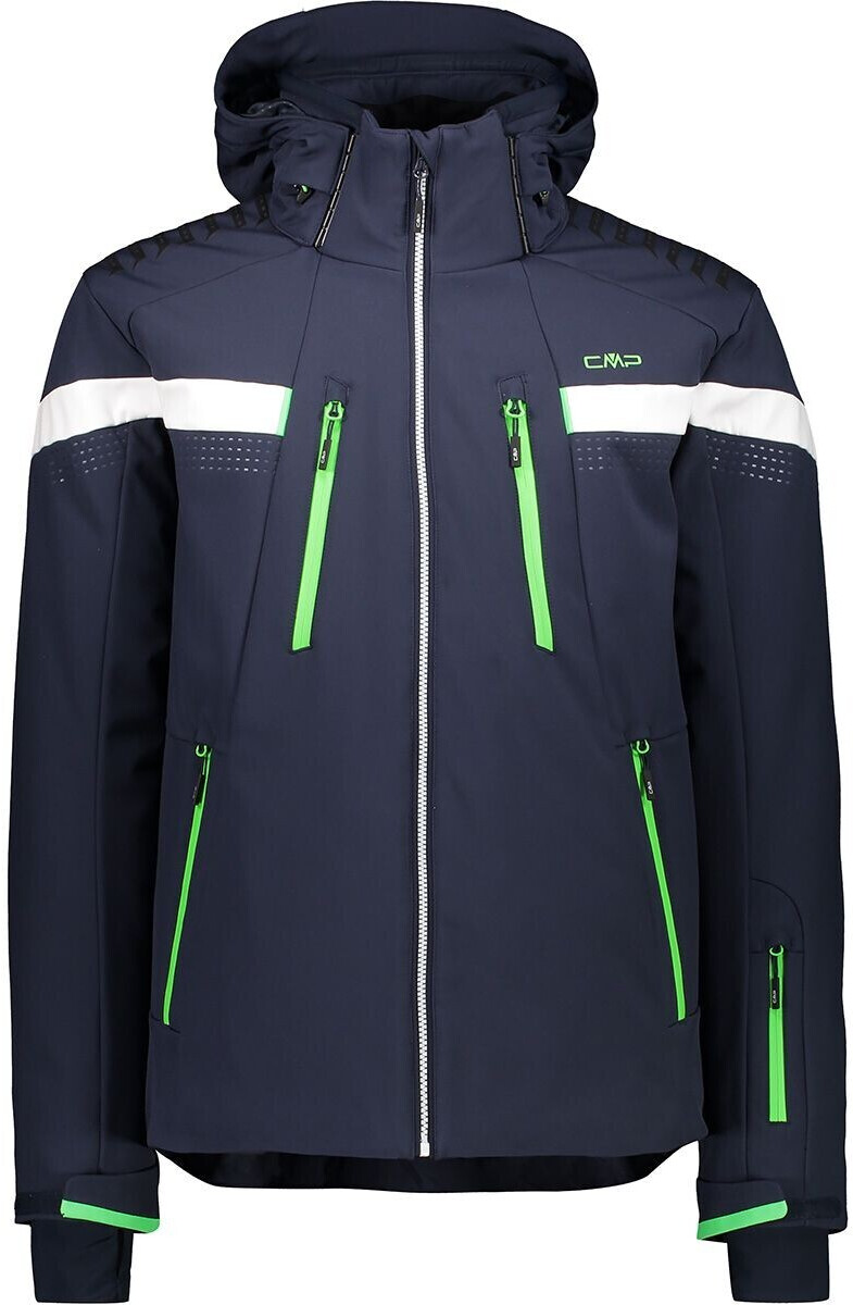 CMP Shoftshell Zip Hoodie M (30W0327) black blue