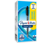 Paper-Mate Flexgrip Ultra Capped Ballpoint Pens Black