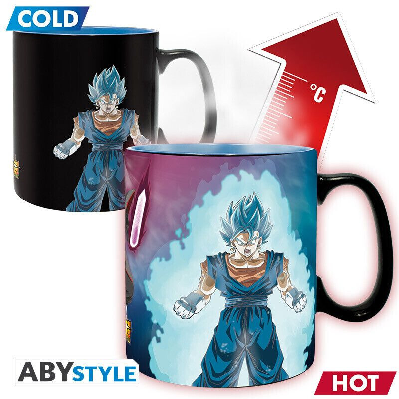 Abystyle Tasse Dragon Ball Super thermoréactive - Vegetto & Trunks