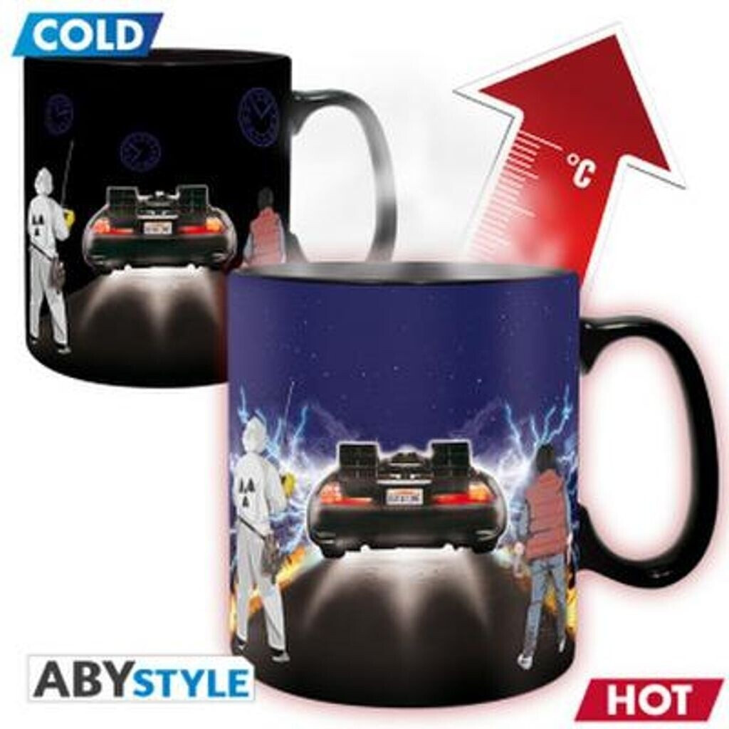 Abystyle Tasse thermosensible Retour vers le futur - Time machine