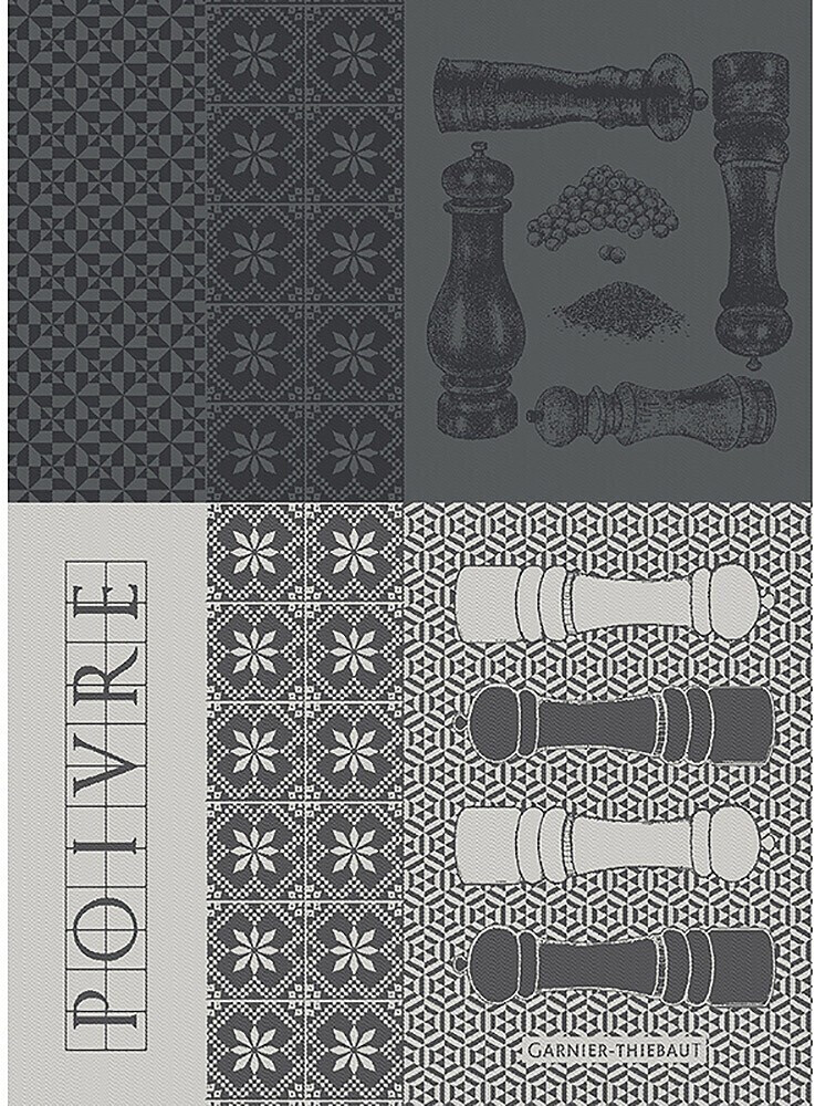 Garnier-Thiebaut Tea Towel Poivrières 56 x 77 cm