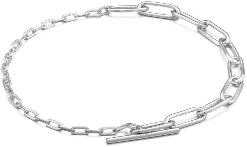 Ania Haie Mixed Link T-bar Bracelet (B021-02) silver