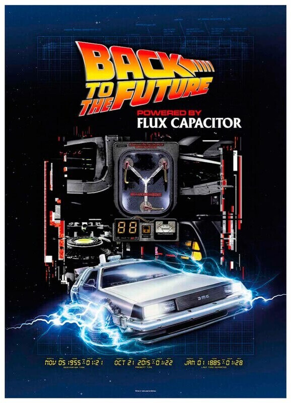 SD Toys Back to the Future powered by flux capacitor (1000 pièces)