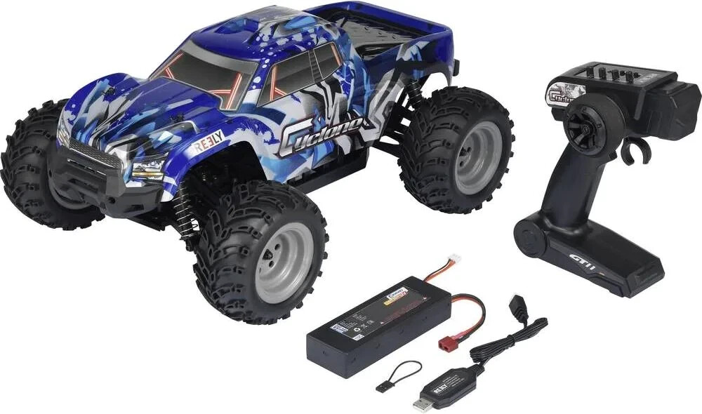 Reely 1:10 Elektro Monstertruck Cyclone 4WD 100% RtR