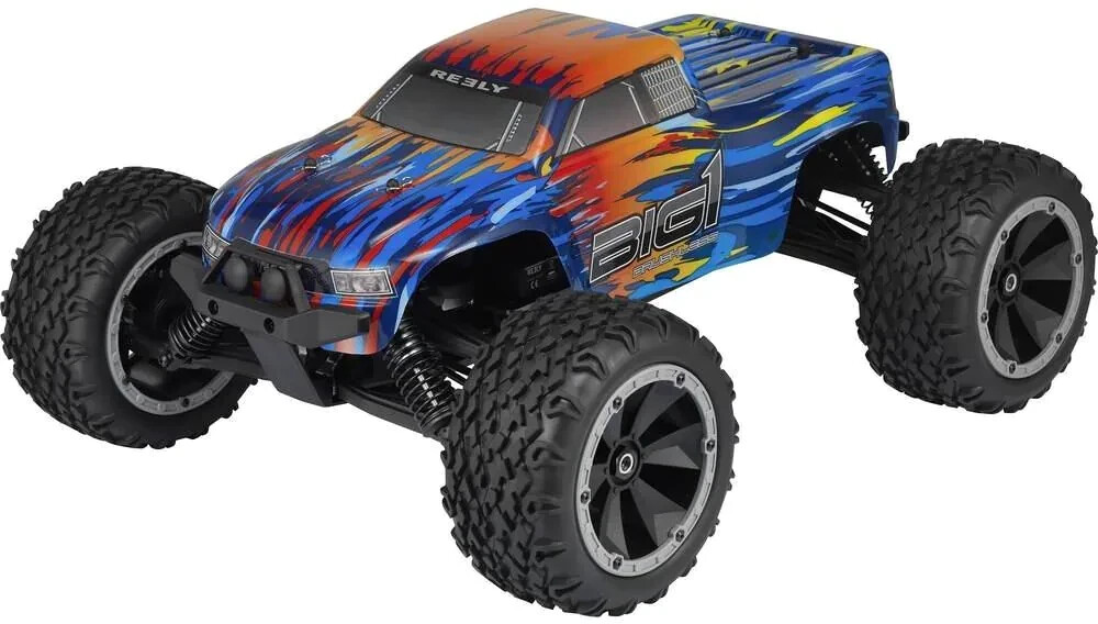 Pneus Reely 1:8 Buggy BIG Core - Lot De 4 - Prêts à Rouler Collés - Avec Mousse