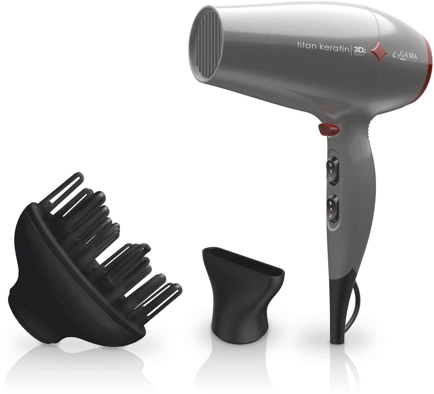 GA.MA Diamond 3D Titan Keratin Metal Grey