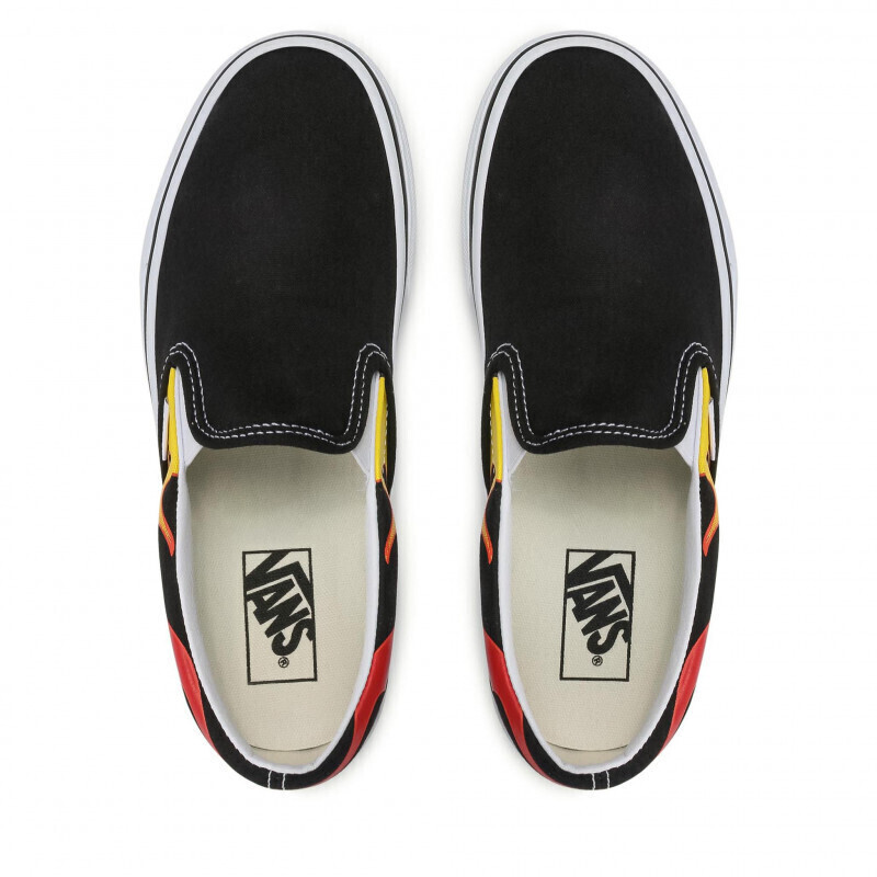 Vans Slip On Flame black black true white ab 48 40 Preisvergleich bei idealo