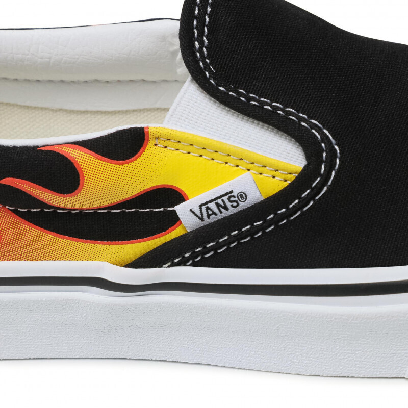 Vans Slip On Flame black black true white ab 48 24 Preisvergleich bei idealo