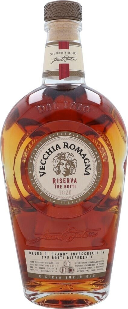 Vecchia Romagna Vecchia Romagna Riserva Tre Botti 1820 Grape Brandy 70cl