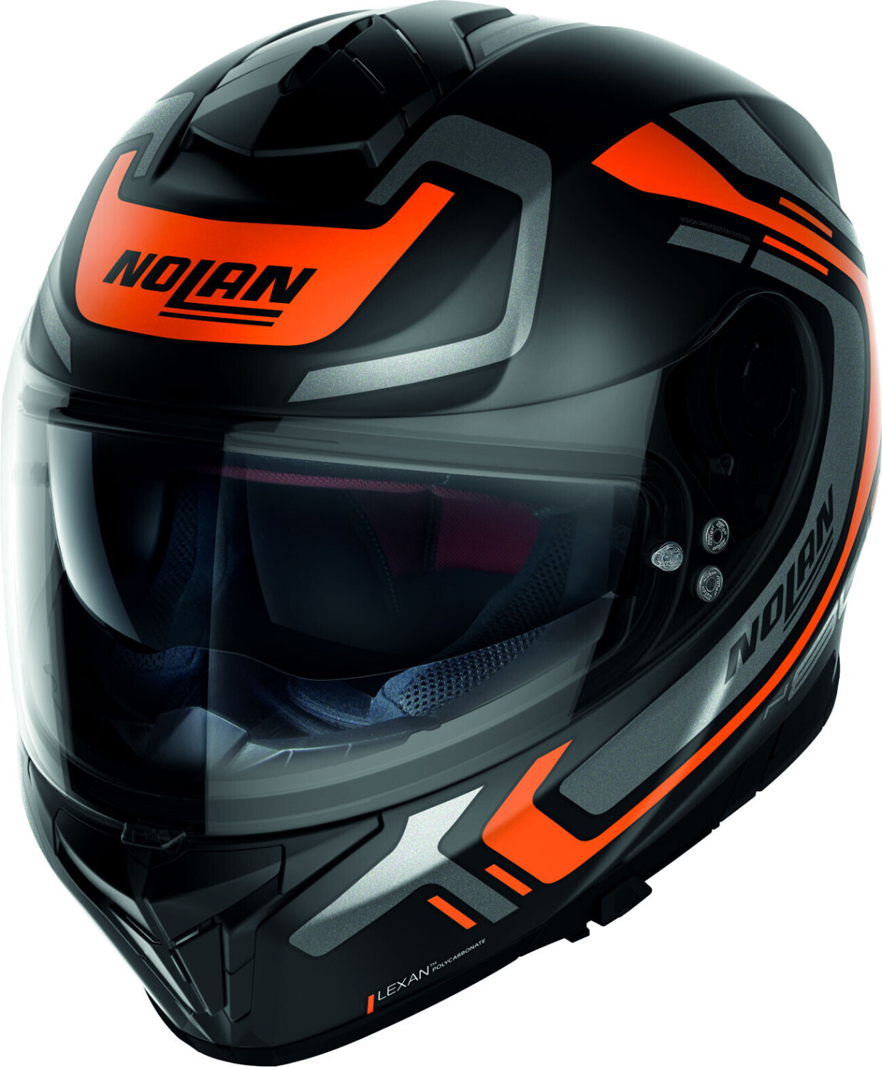 Nolan N80-8 Ally N-Com noir/orange