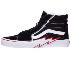 Vans red on sale lightning bolt
