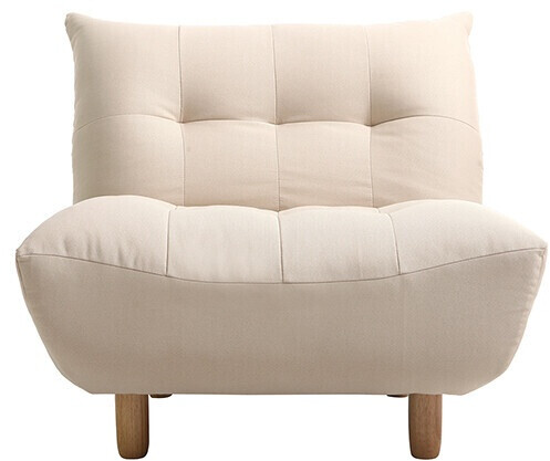 Miliboo Fauteuil Yumi beige
