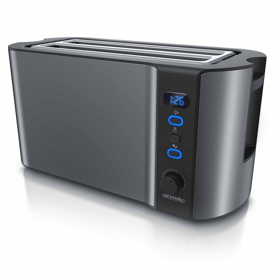 Arendo Frukost mit Display (1500 W) grey