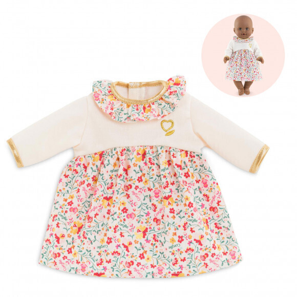 Corolle Robe Hiver en Fleurs pour poupon 36 cm