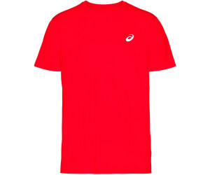 Asics t shirt rouge outlet