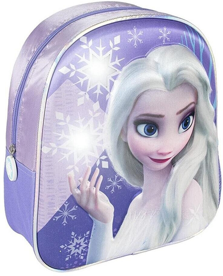 Disney Sac à Dos La Reine des Neiges 2 aux Lumière LED – 2 à 6 ans