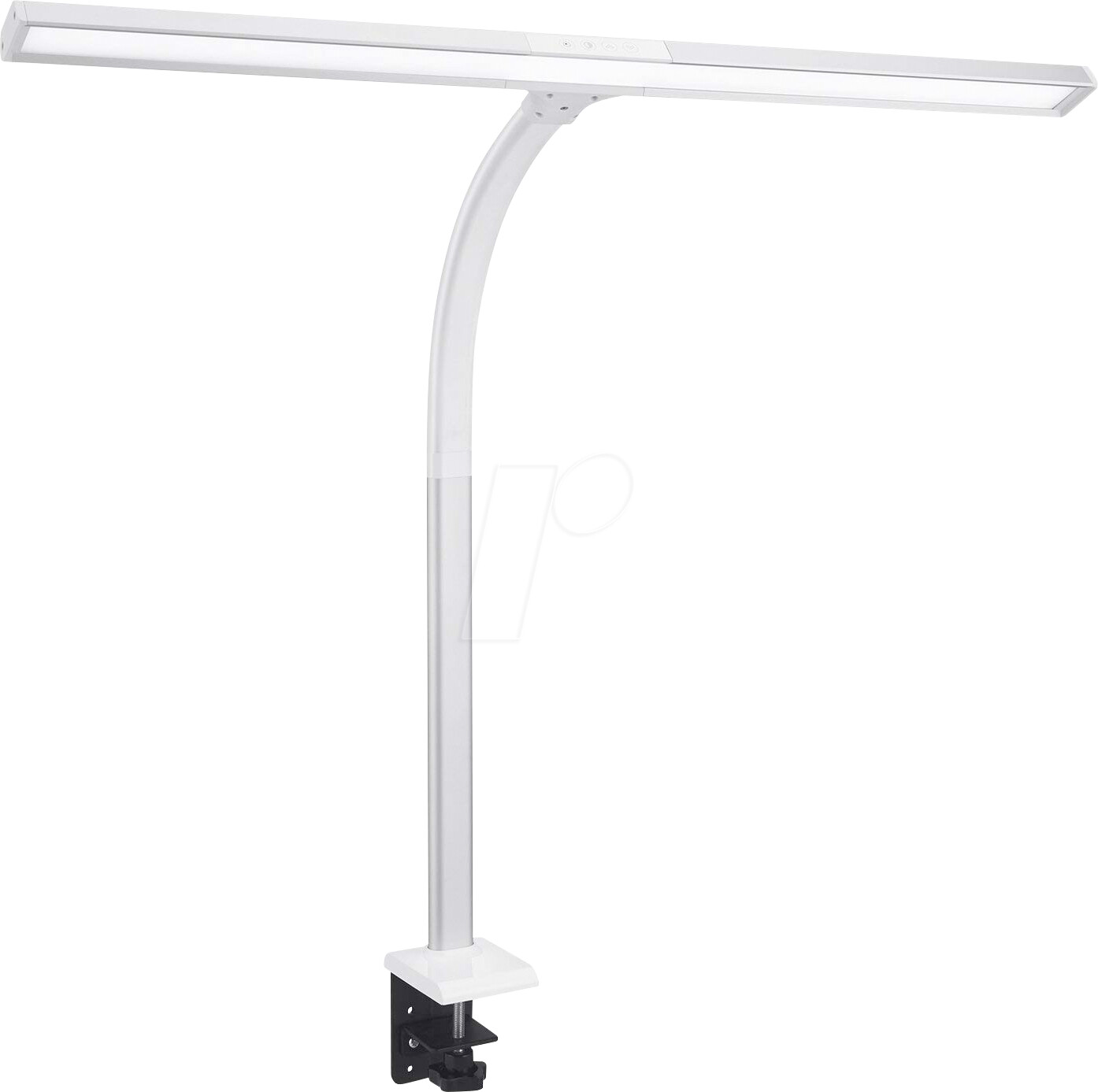 SKT LED-Schreibtischlampe mit Klemmhalter 80cm ab (LTL00320) € Preisvergleich weiß/silber bei 3000-6000K 1200lm 73,99 