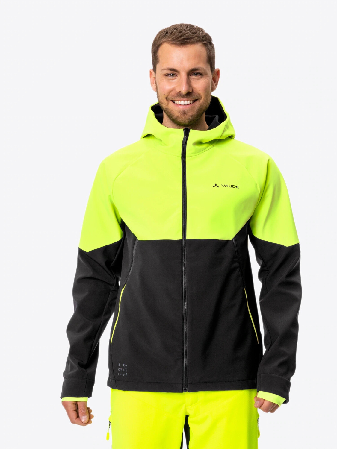 VAUDE Men's Qimsa Softshell Jacket neon yellow ab 89,95 € | Preisvergleich  bei