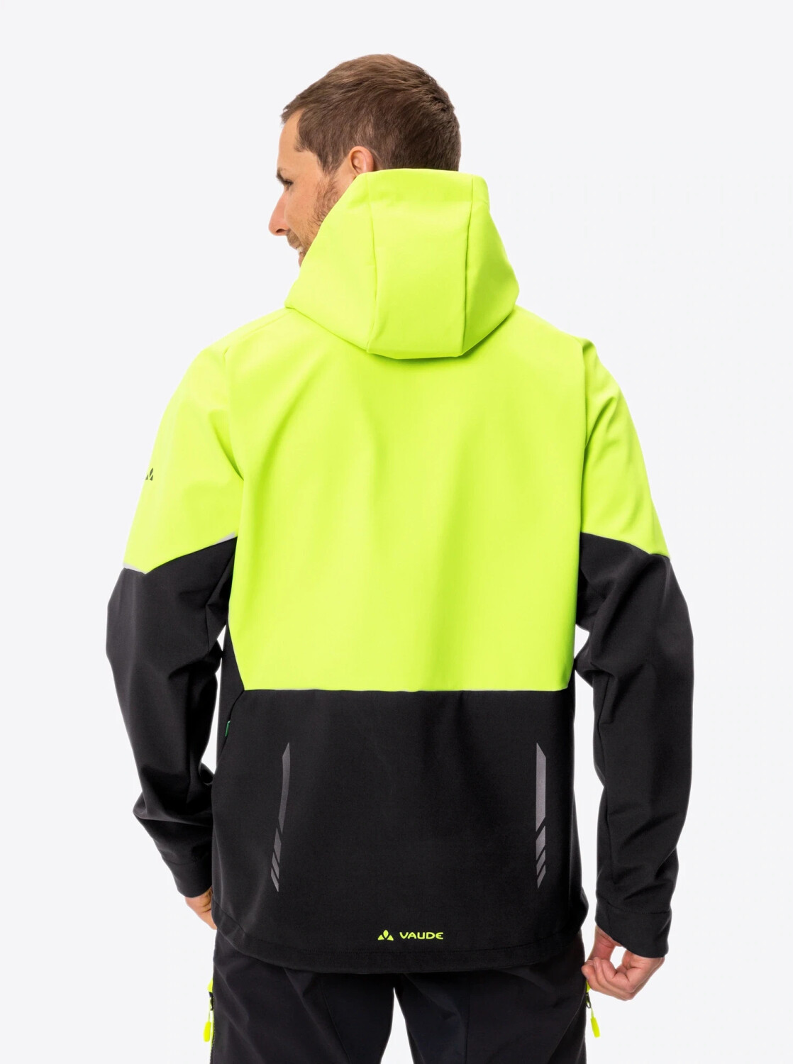 VAUDE Men\'s Qimsa Softshell Jacket neon yellow ab 89,95 € | Preisvergleich  bei