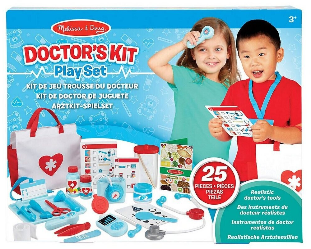 Buy Melissa Doug Get Well Doctor s Kit Play Set from 34.33 Today Best Deals on idealo