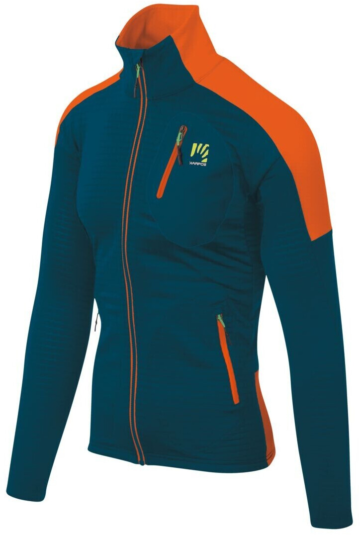 KARPOS Puez Fleece moroccan blue/tangerine tango