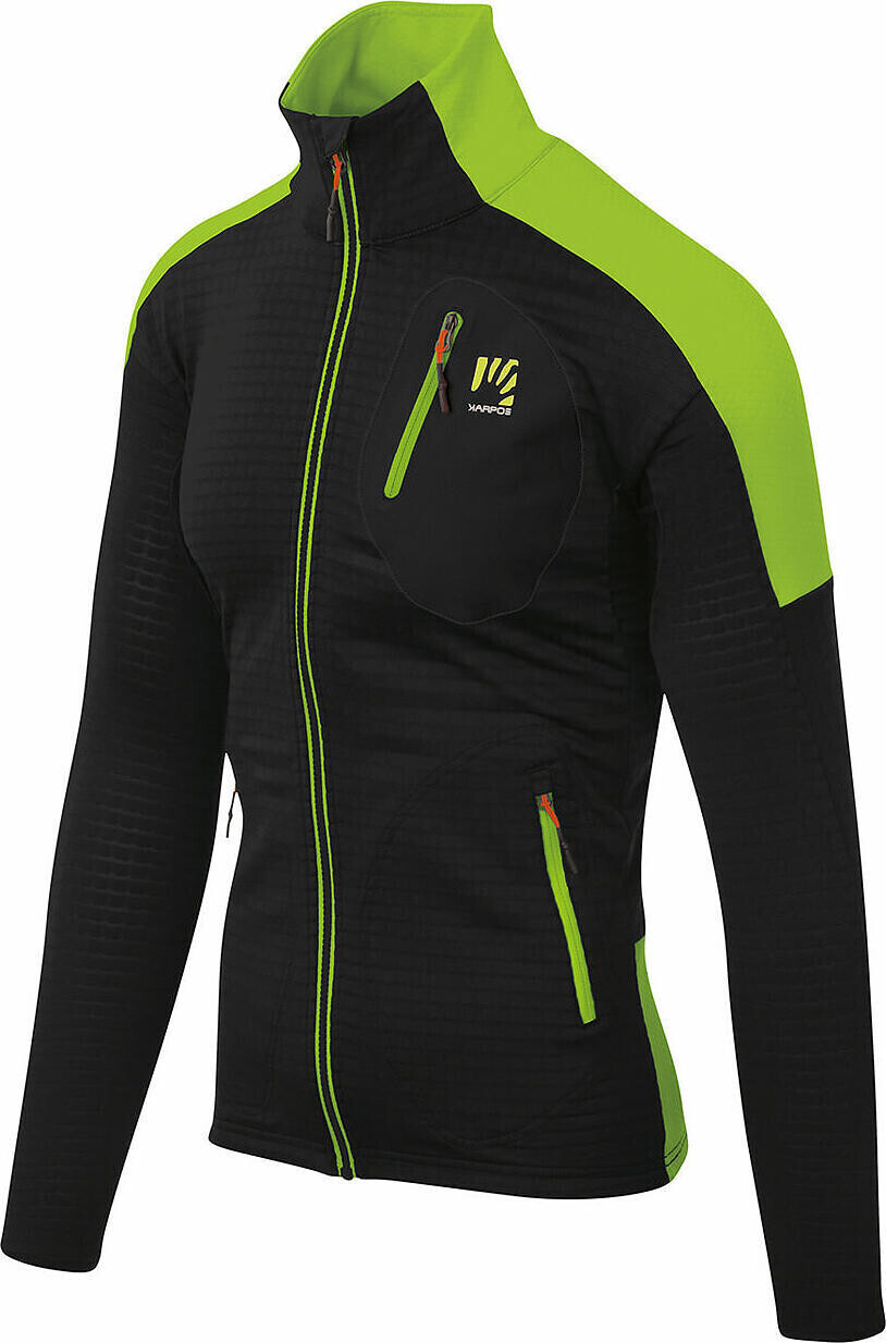 KARPOS Puez Fleece black/lime green