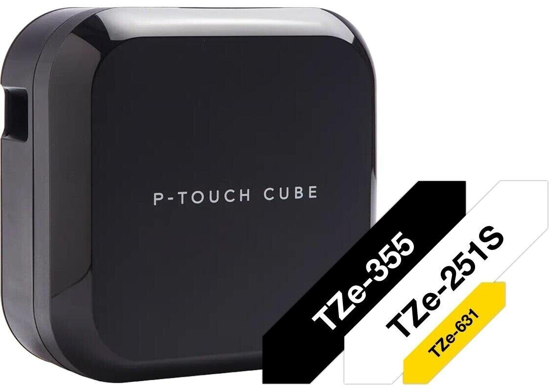 Brother P-Touch Cube Plus Startpack black