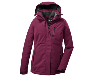 Killtec Damen Funktionsjacke KOW 140 WMN JCKT – Winterjacke Mit Teddy-Kapuze, Wasserdicht & Atmungsaktiv, Cappuccino, Gr. 36