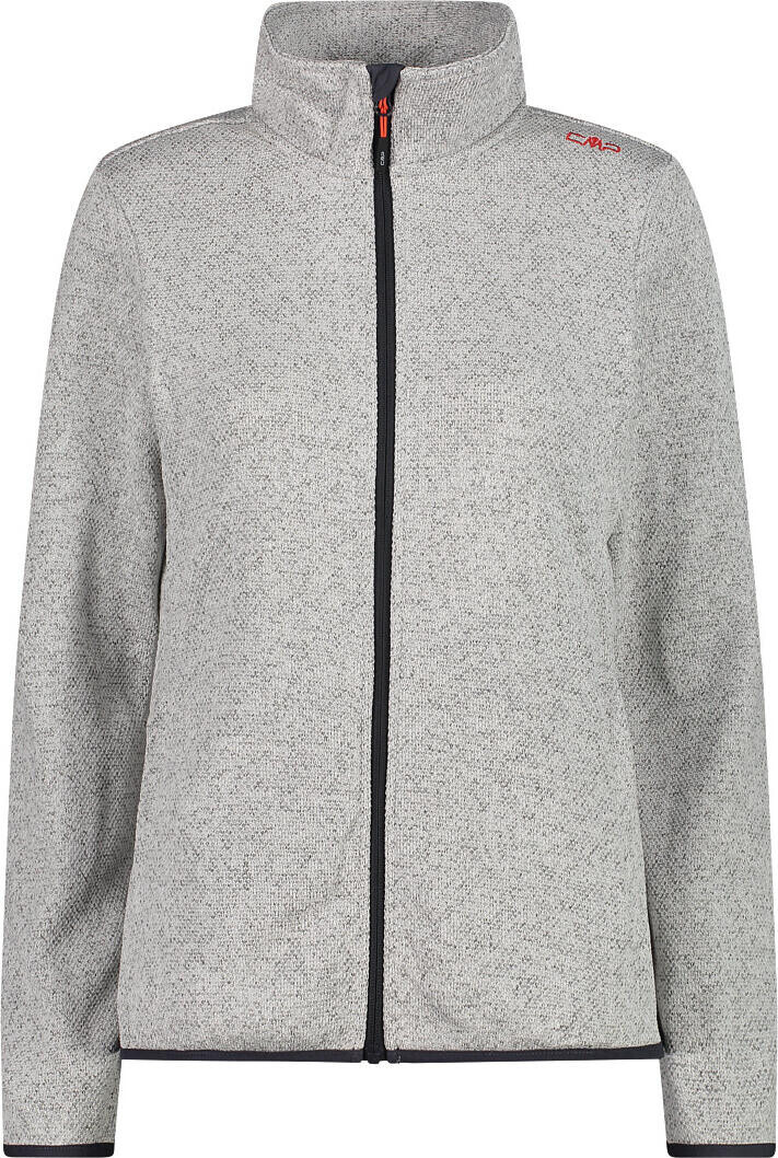 CMP Women's Knit-Tech Jacket in Jacquard Piqué