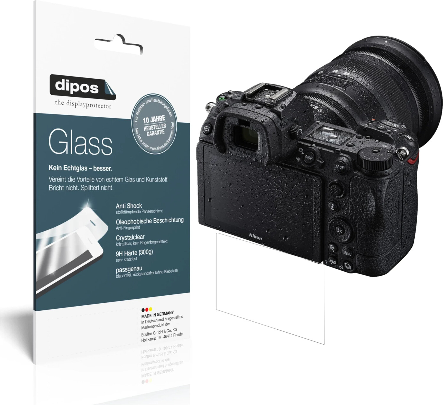 6 Films Protecteurs D'écran Anti-reflet Dipos Pour Nikon D5200 - Neufs