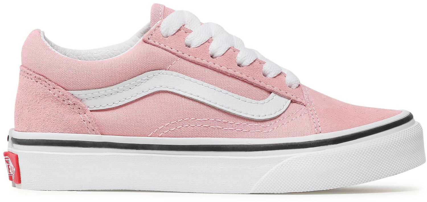 Vans old skool brodé rose on sale