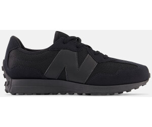 New balance store junior black trainers