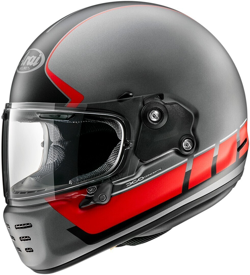 Arai Concept-X Speedblock gris/noir/rouge