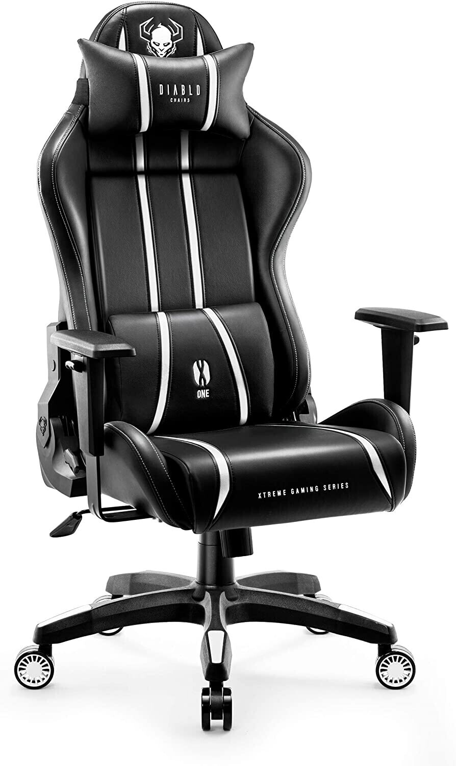 Diablo Chairs X-One 2.0 Normal Noir/Blanc