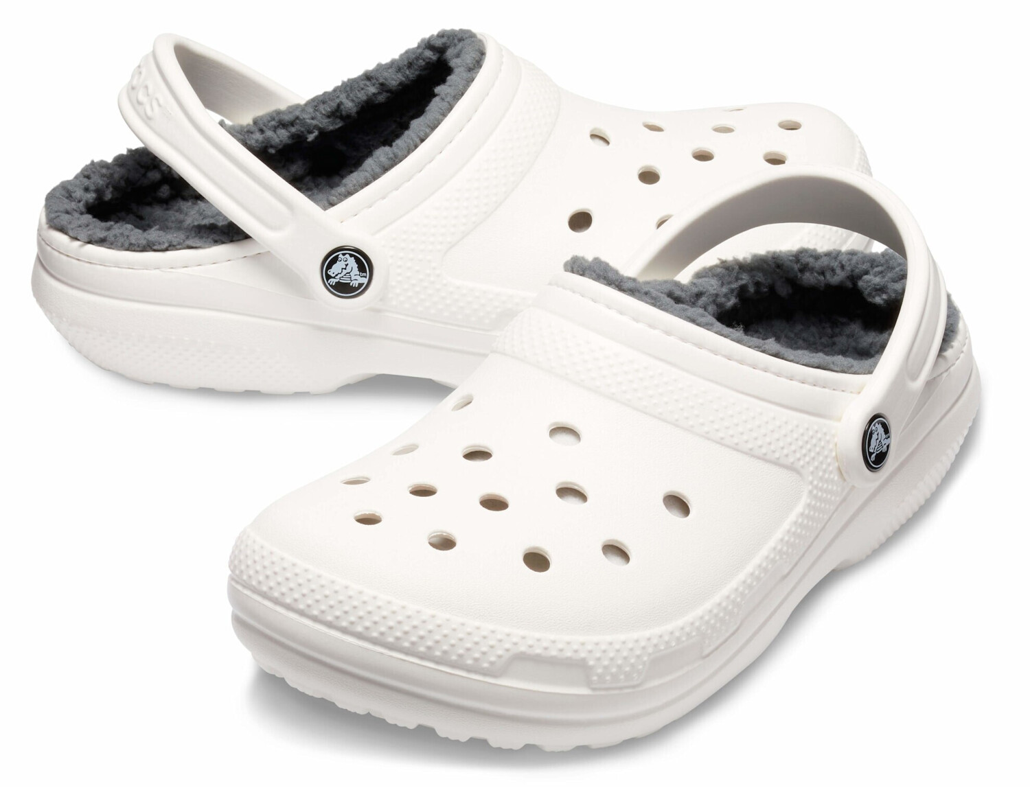 Crocs classic fuzz lined adult clogs deals