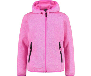CMP Fleecejacke Jacke Woman Fix Hood Jacket pink atmungsaktiv elastisch wärmend 