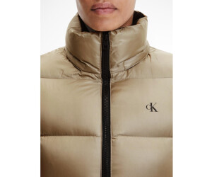 Calvin Klein Shiny Down Puffer Jacket (J20J217280) crockery beige a €  199,90 (oggi) | Migliori prezzi e offerte su idealo