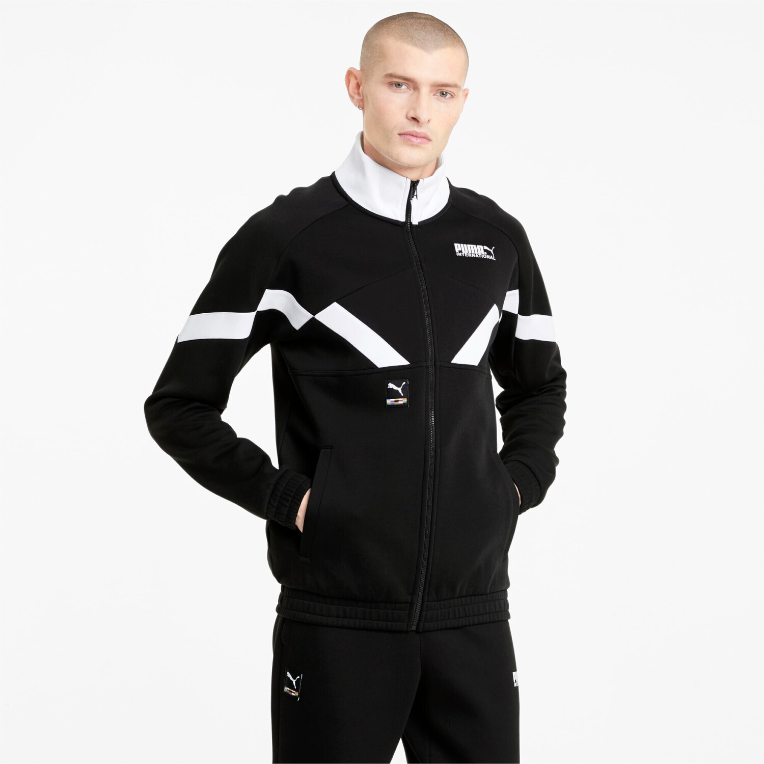 Puma INTL Game Men's Double Knit Track Jacket black a € 44,99 (oggi