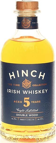 Hinch 5 Years Double Wood Irish Whiskey 0,7l 43%