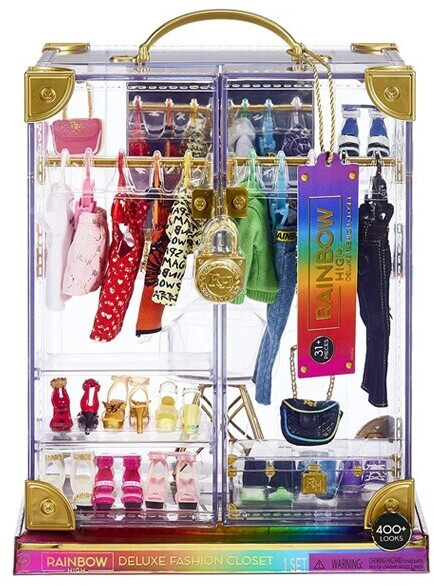 Soldes MGA Entertainment Rainbow High Deluxe Fashion Closet (574323EUC)  2024 au meilleur prix sur