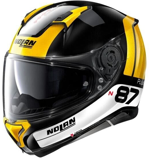 Nolan N87 Plus Distinctive N-Com noir/jaune
