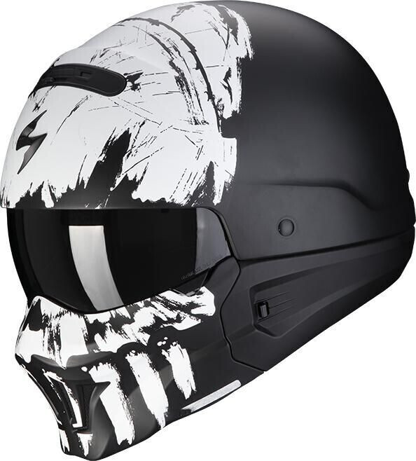Scorpion Exo-Combat Evo Marauder mat noir/blanc